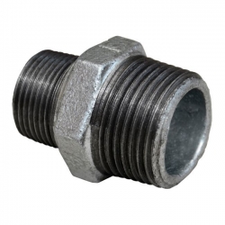 Nypel redukcyjny ocynkowany GZxGZ 5/4" x 1"